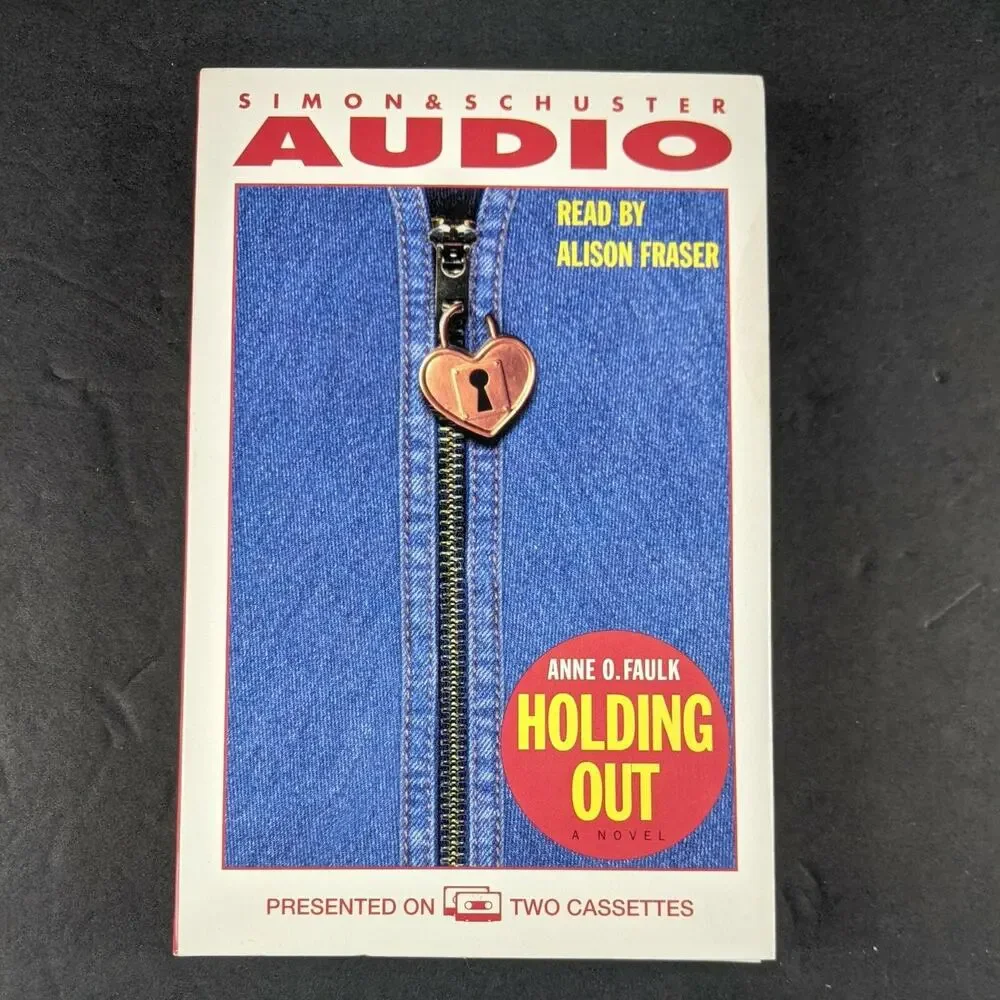 Holding Out Novel by Anne O. Faulk Simon Schuster on Audiobook Cassette Tape